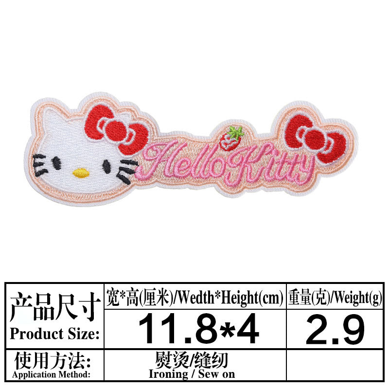 Wholesale DIY patchs cute cat patch children' s clothing bag OLY Exclusive